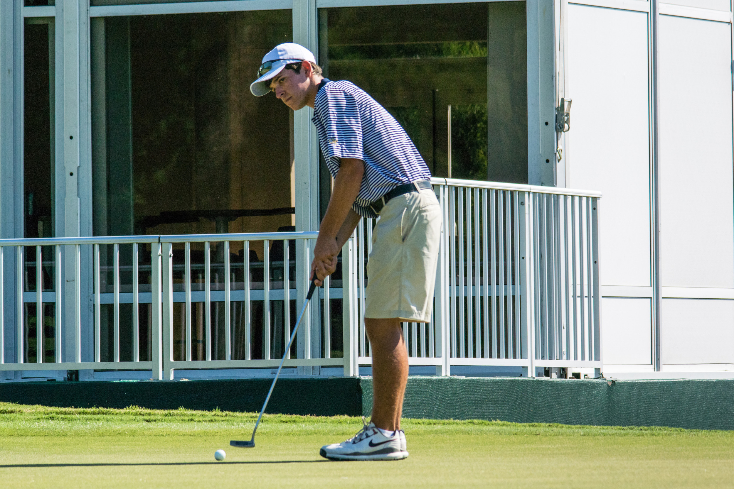 Jacob Joiner during a team qualifying round at East Lake Golf Club, August 28, 2014