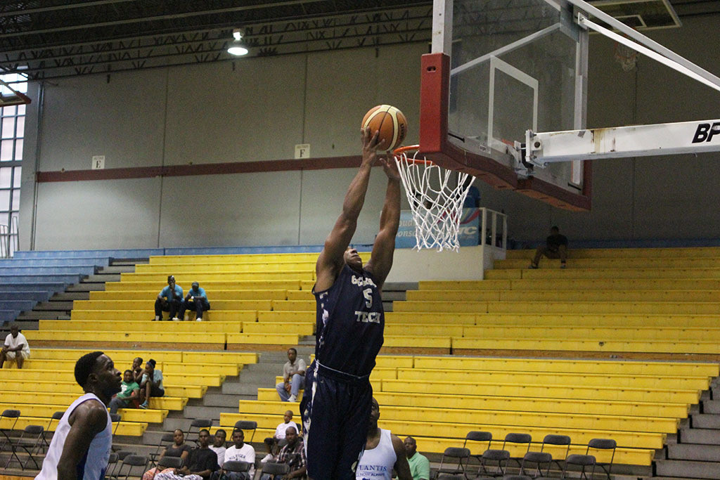Corey Heyward - Georgia Tech men's basketball game action during their 2015 Bahamas Tour.