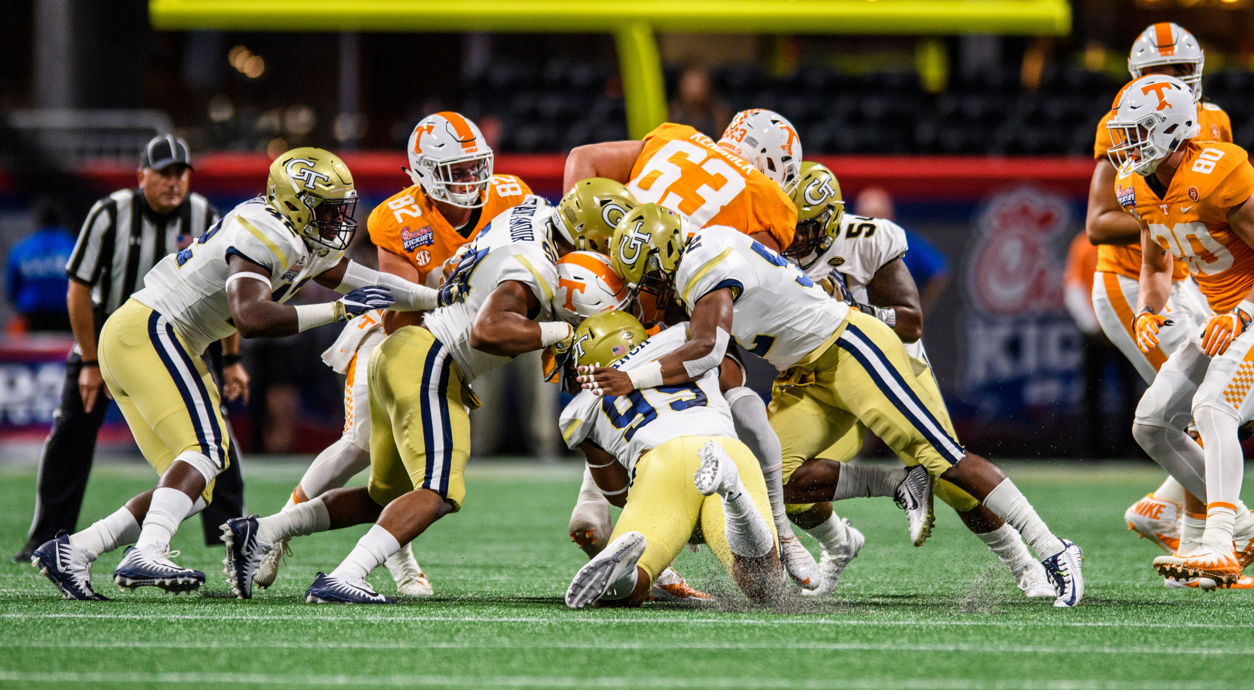 Desmond Branch (99), KeShun Freeman (42), Terrell Lewis (52), Anree Saint-Amour (94)