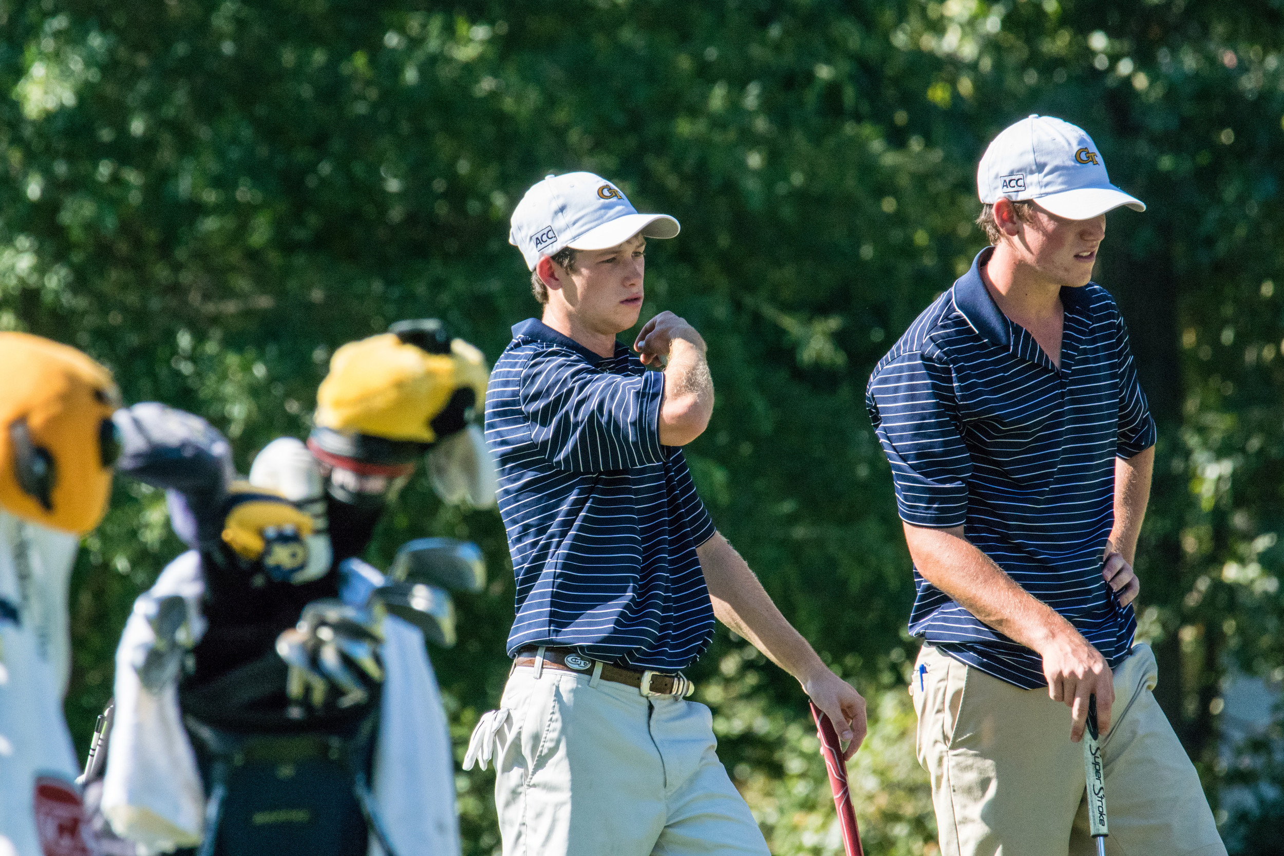 James Clark during a qualifying round at East Lake Golf Club, August 28, 2014