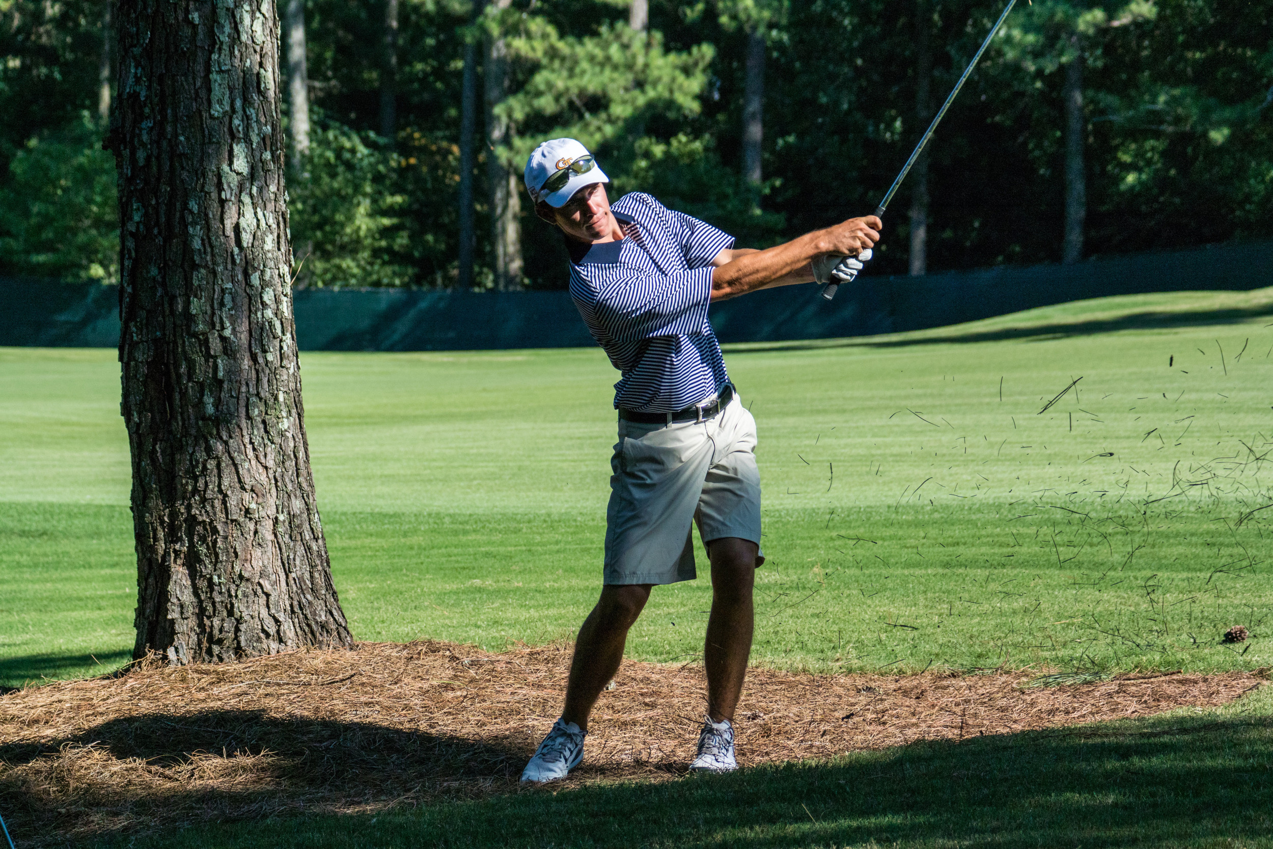 Jacob Joiner during a team qualifying round at East Lake Golf Club, August 28, 2014