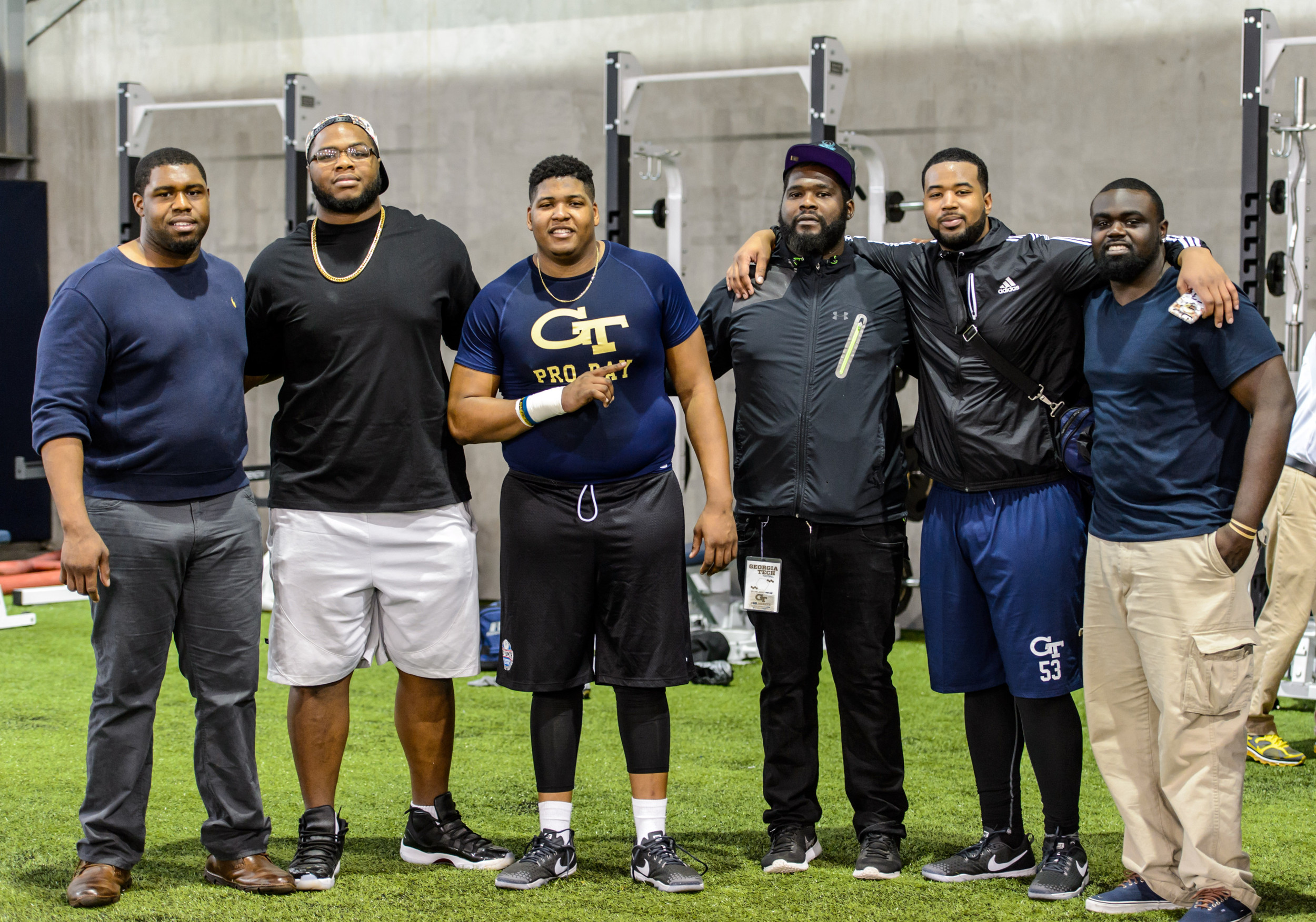 Omoregie Uzzi, T.J. Barnes, Errin Joe, Izaan Cross, Bryan Chamberlain, Adrian Gardner