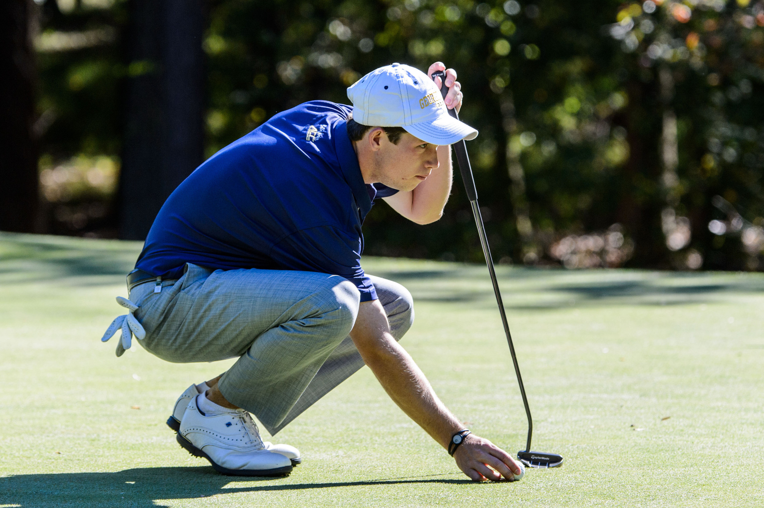 James Clark during the final round of the United States Collegiate Championship at the Golf Club of Georgia, October 18, 2015