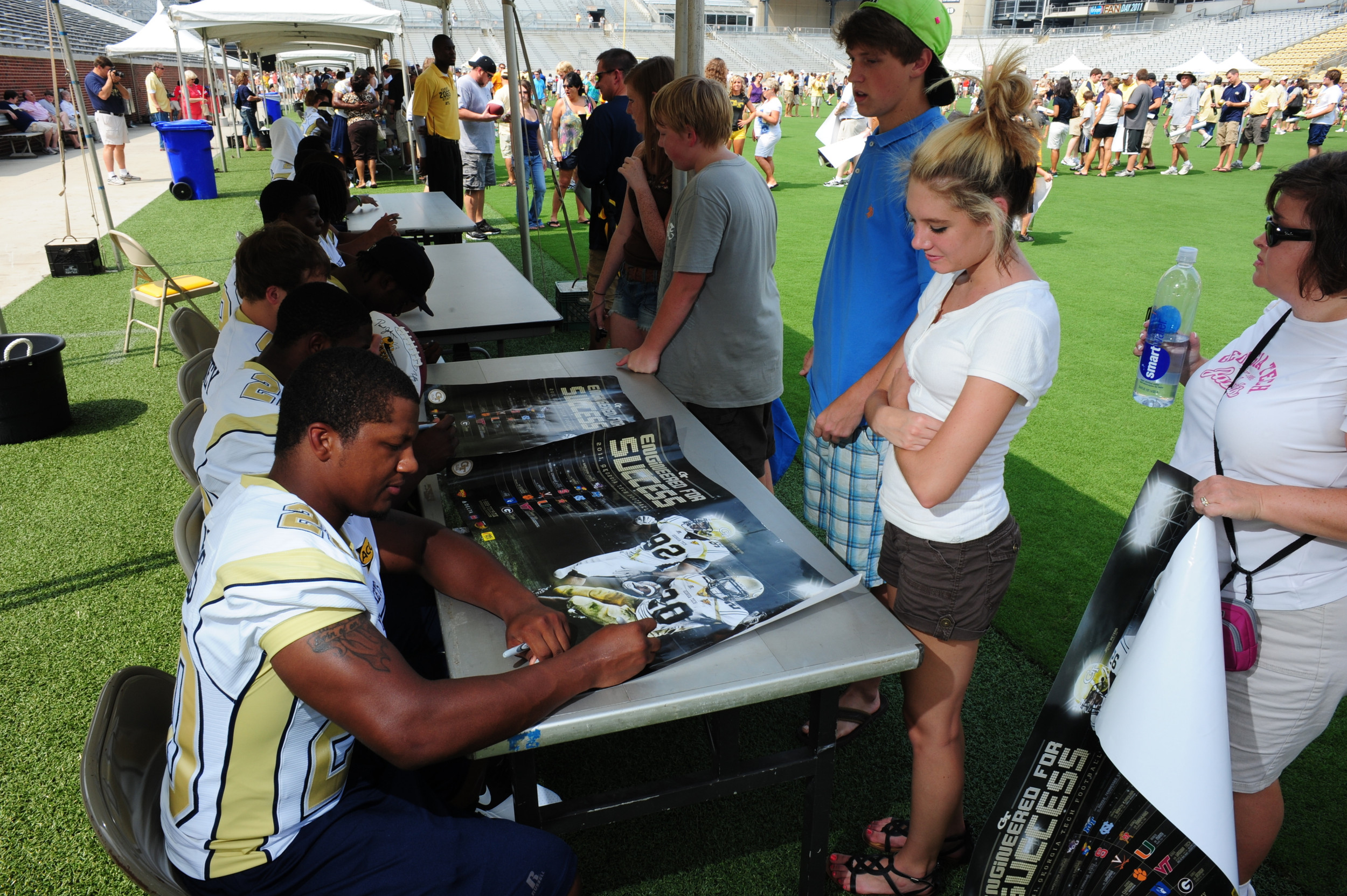 Georgia Tech Fan DayAugust 6, 2011Bobby Dodd StadiumAtlanta, GAPhoto by LensEffects