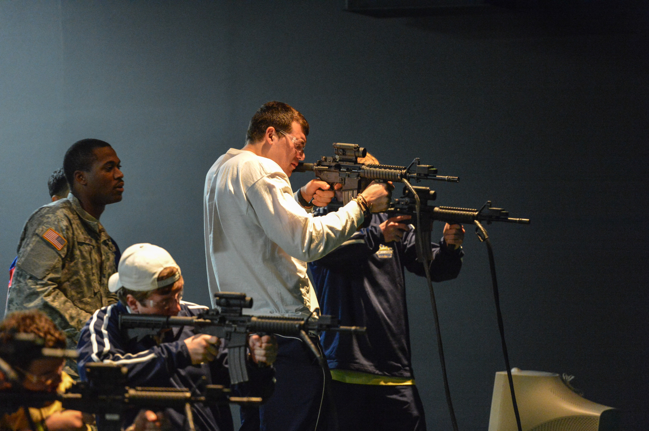 Georgia Tech players travelled to Fort Bliss for Day 2 of the 2012 Sun Bowl.