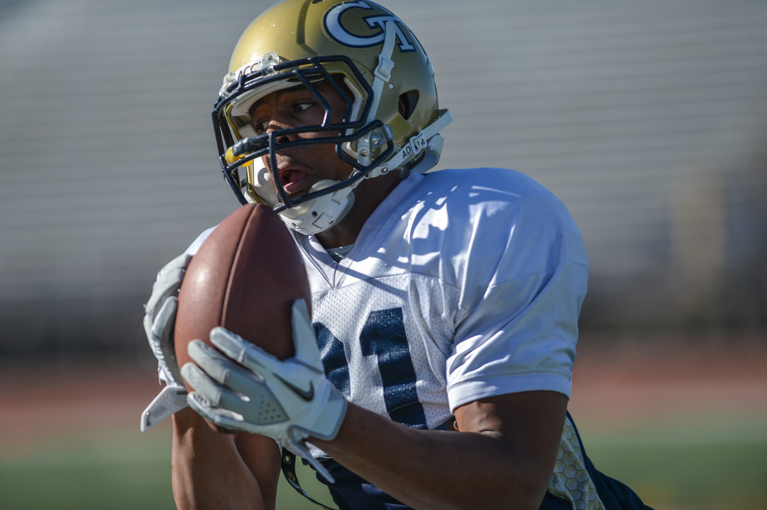 Georgia Tech held it's first practice in El Paso for the 2012 Hyundai Sun Bowl.