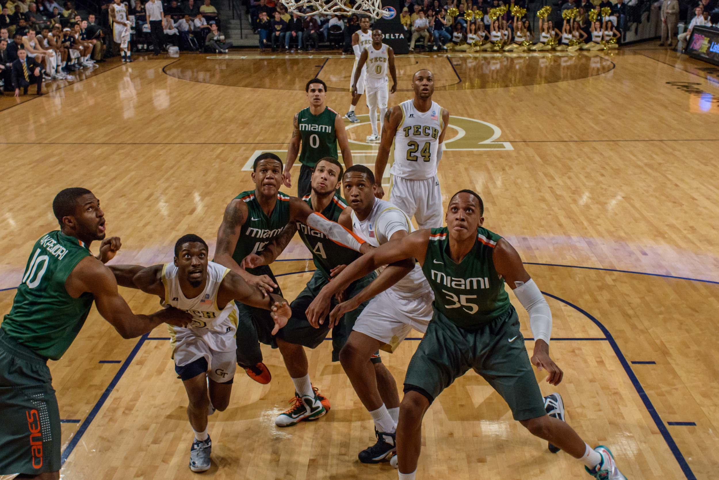 Kammeon Holsey (24), Stacey Poole Jr. (12), Julian Royal (1)