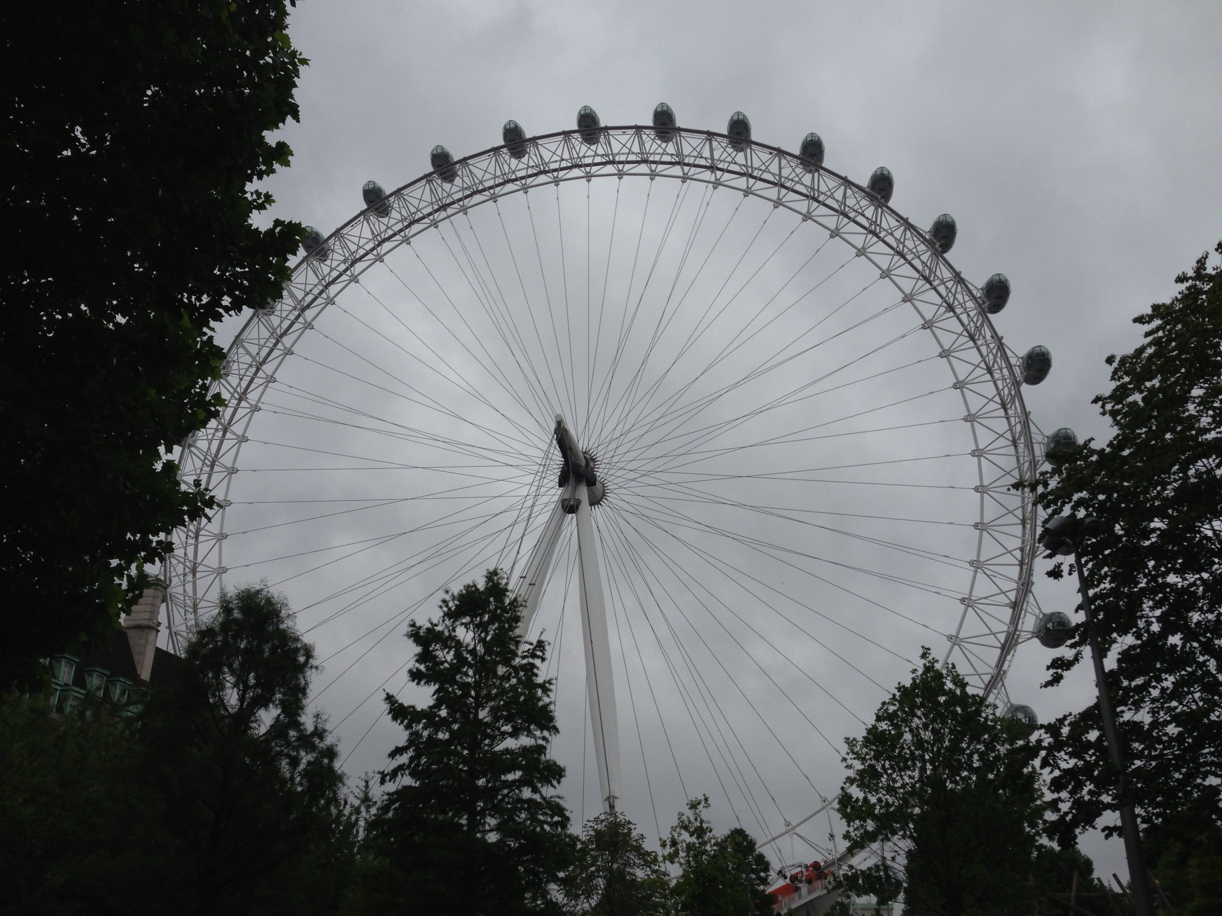 Foreign tour London Eye