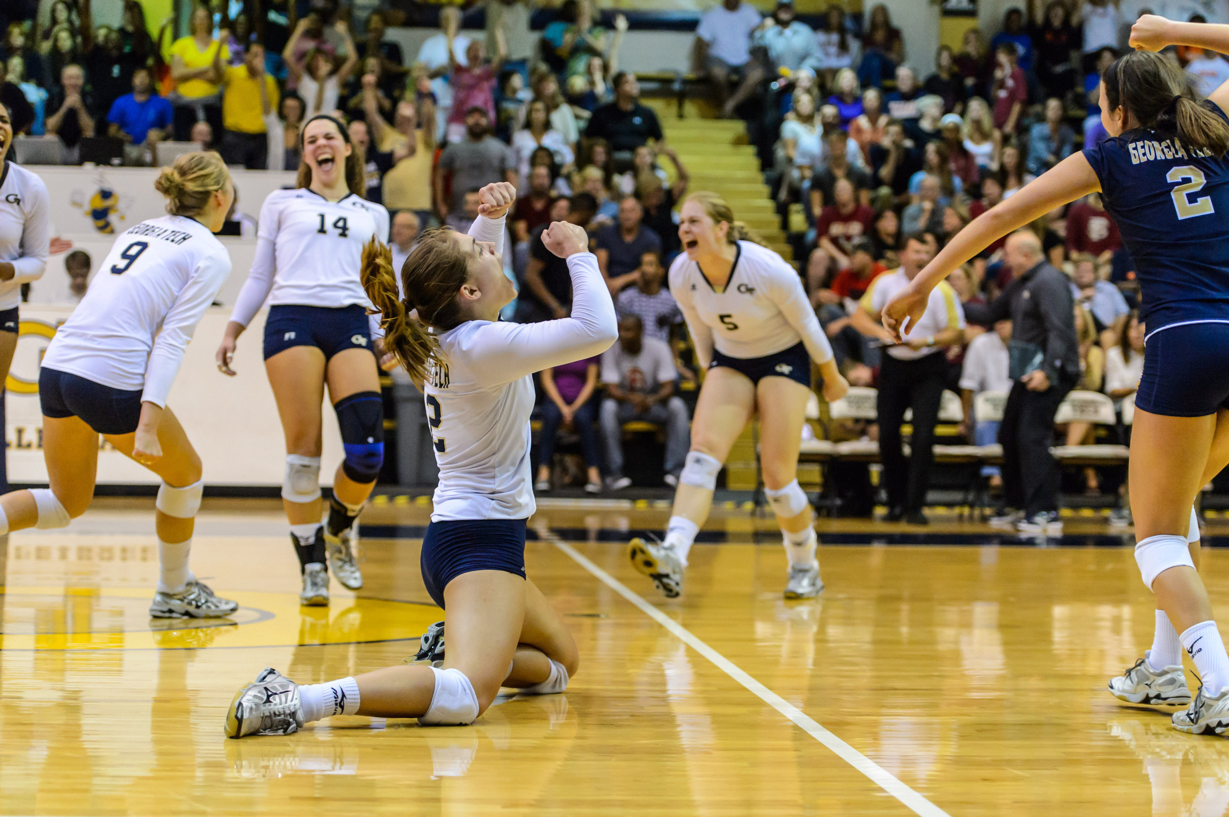 Georgia Tech Volleyball Upsets No. 18 Florida State, 3-1!