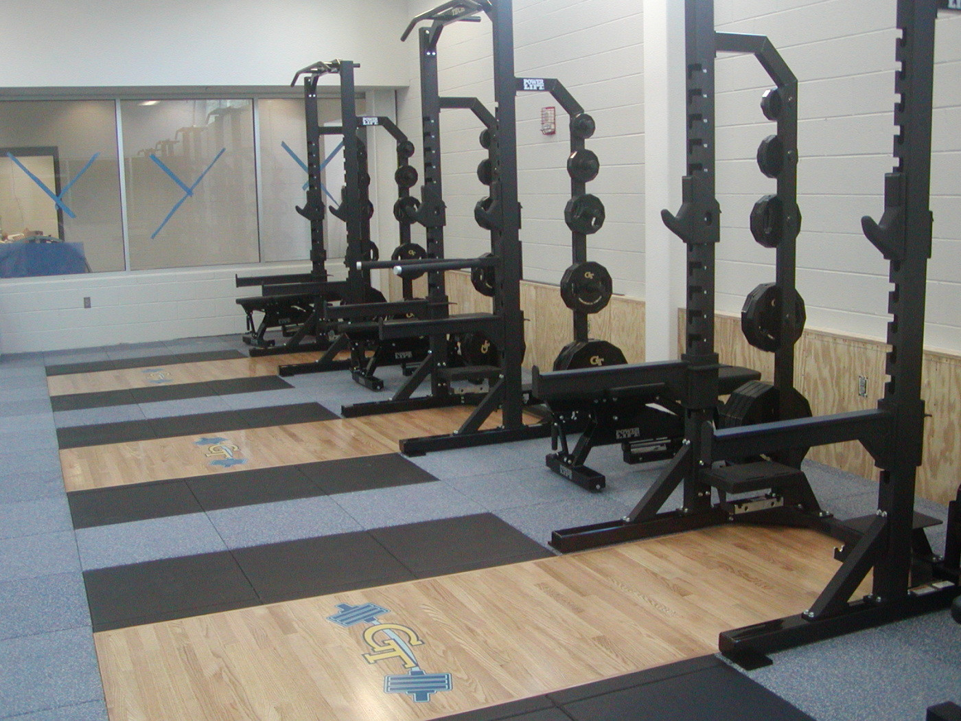 Weight room in Zelnak Center