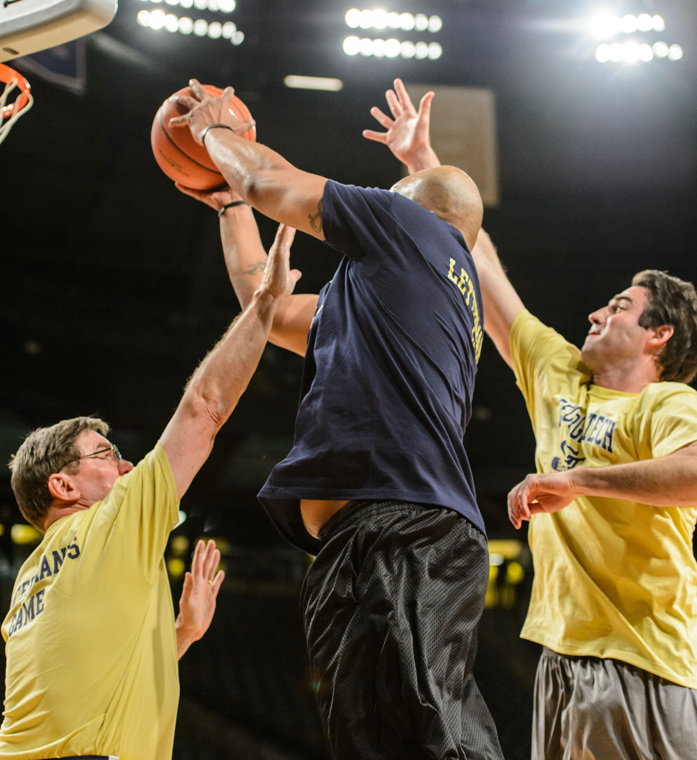 2014 Georgia Tech Men's Basketball Letterwinners game