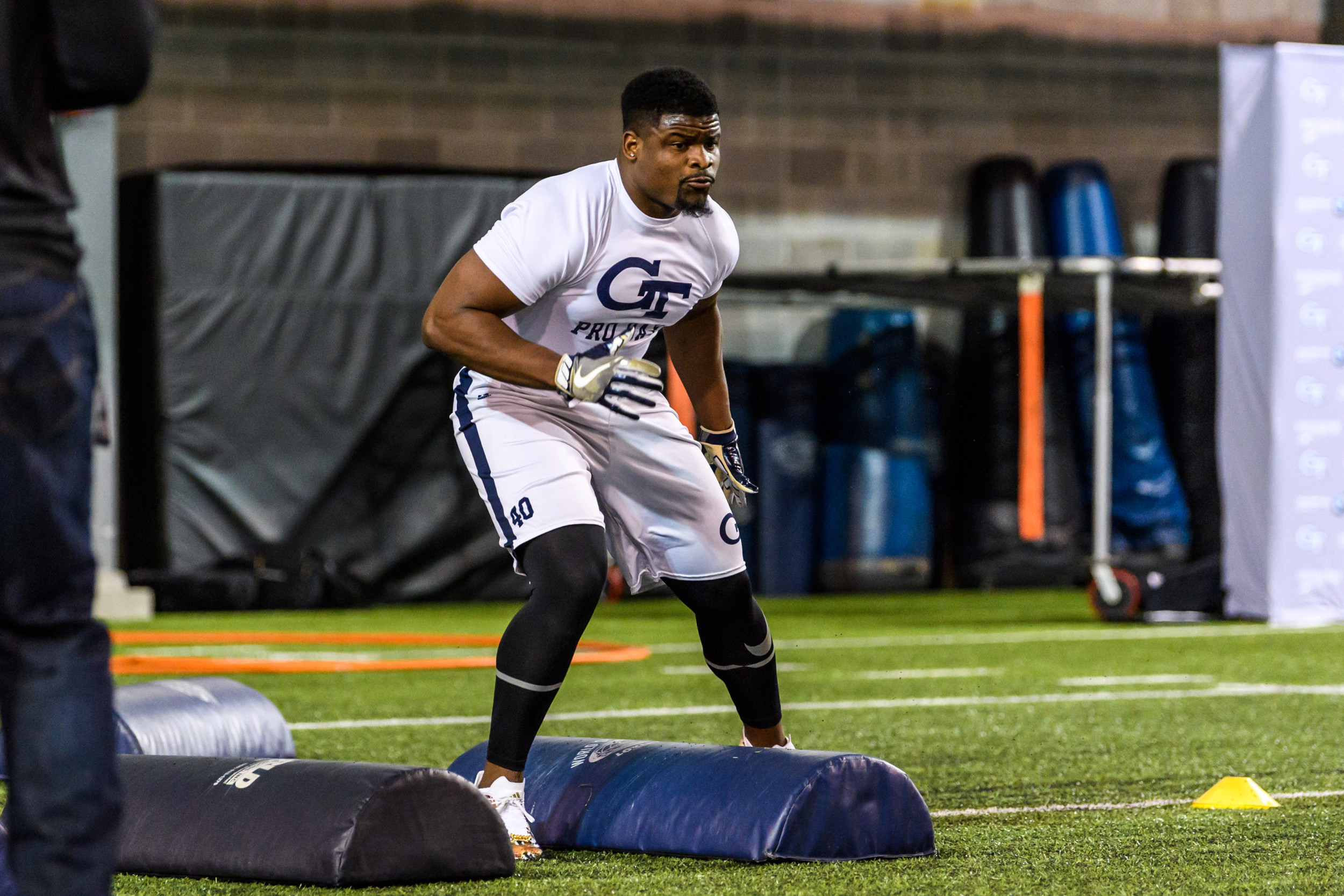 P.J. Davis (40) - Pro Day (2017)