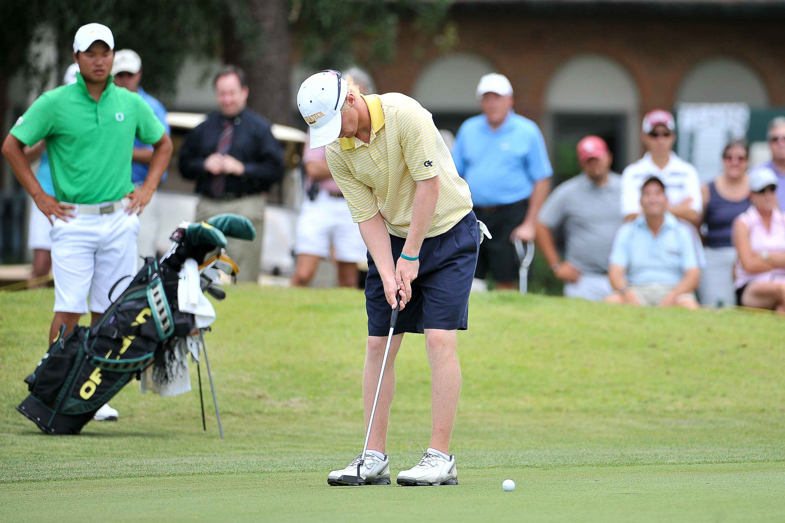 Anders Albertson during the final round of the NCAA Tallahassee Regional, May 18, 2013