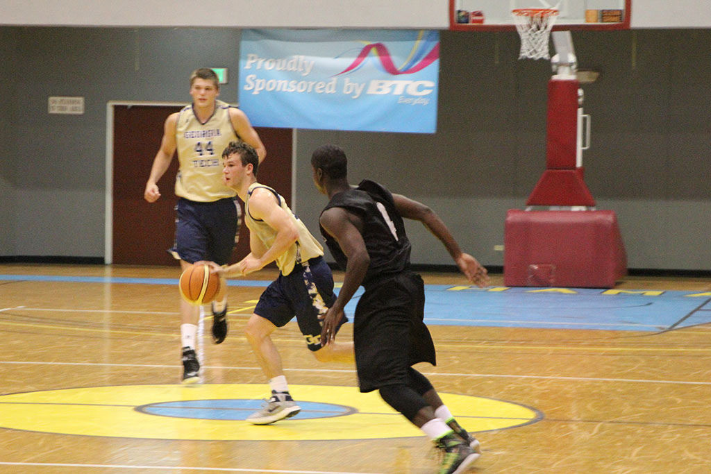 Travis Jorgenson - Georgia Tech men's basketball game action during their 2015 Bahamas Tour.