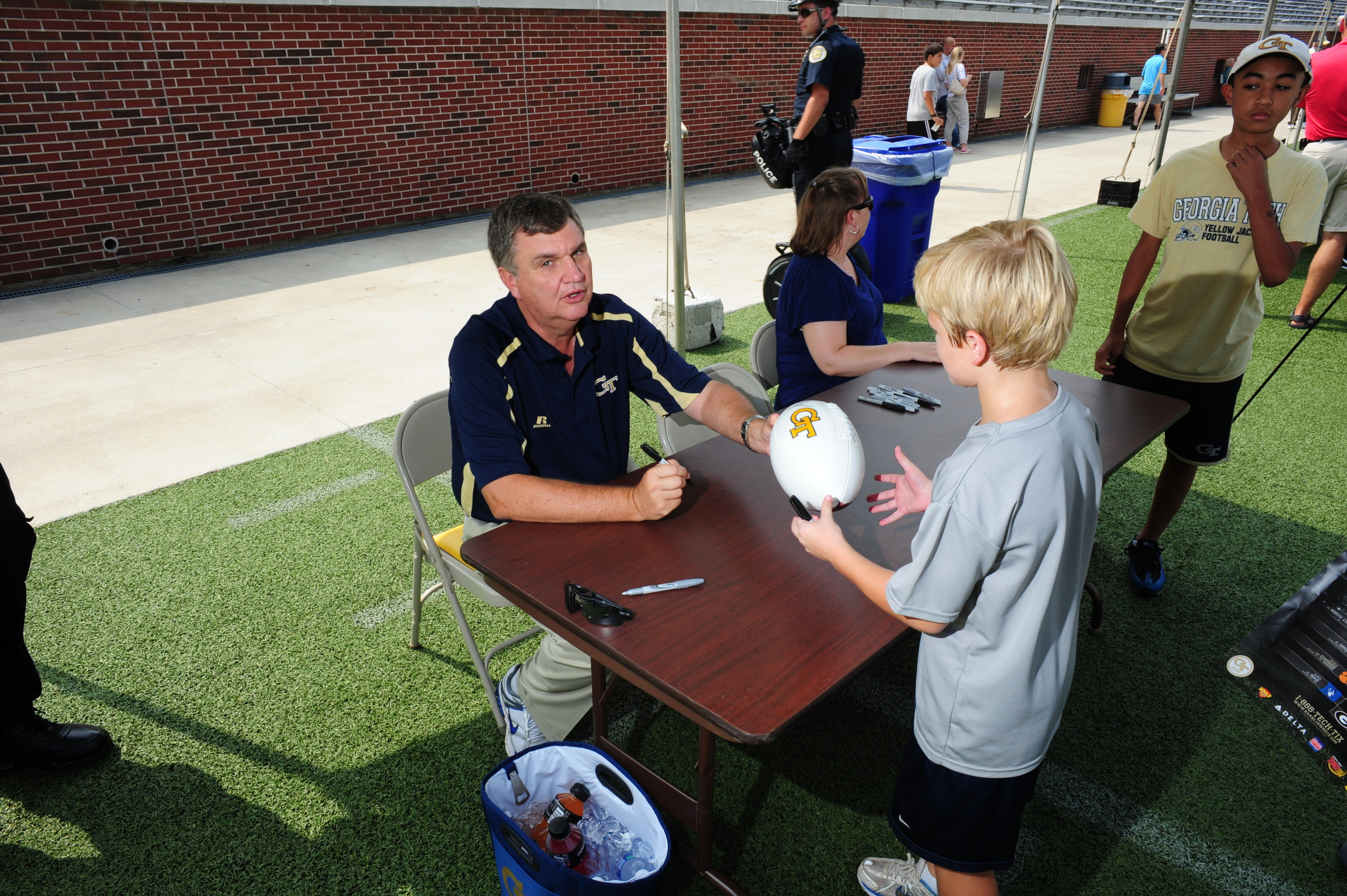 Georgia Tech Fan DayAugust 6, 2011Bobby Dodd StadiumAtlanta, GAPhoto by LensEffects
