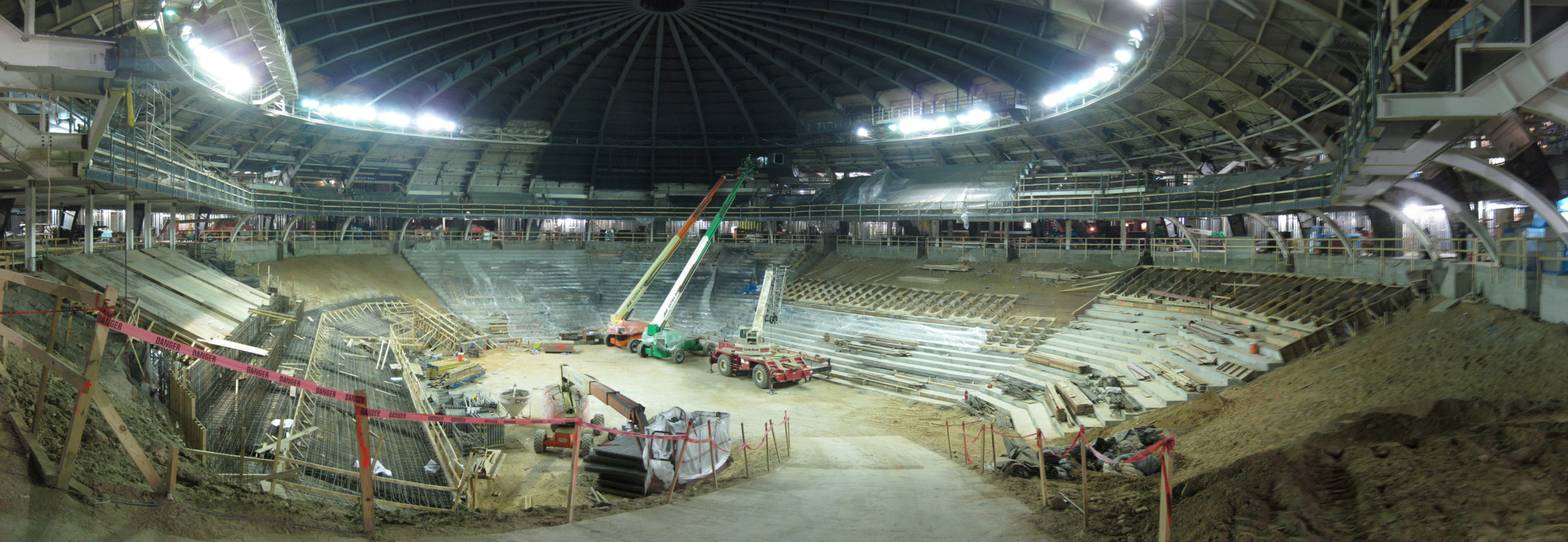 Photos of McCamish Pavilion from Whiting-Turner - February 13, 2012