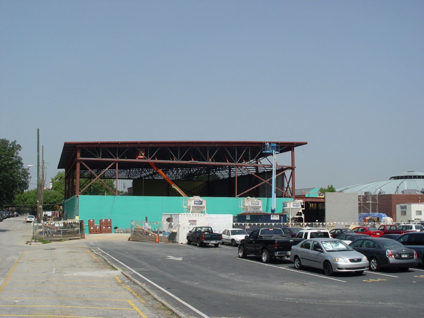 View from corner of O'Keefe Gym
