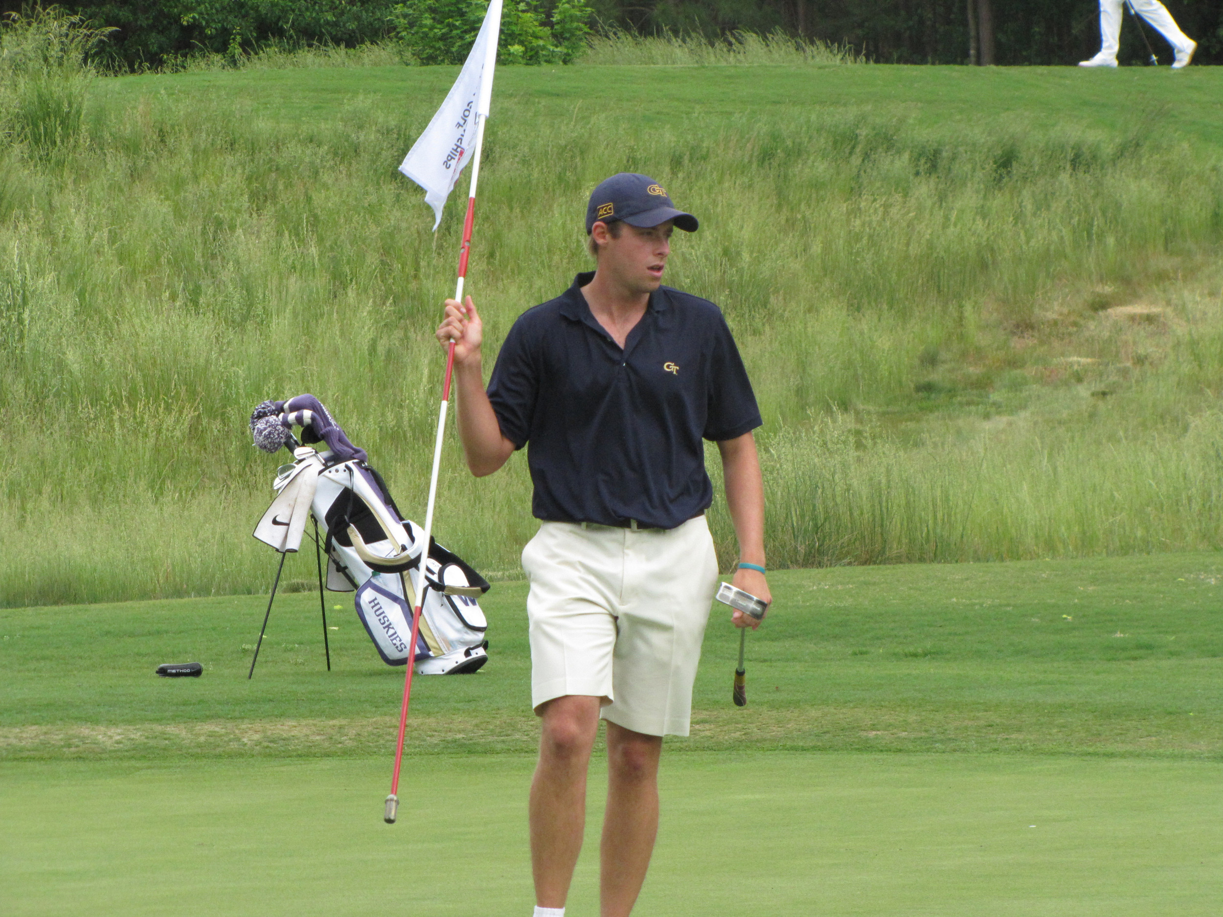 Bo Andrews during the first round of the NCAA Raleigh Regional, May 15, 2014