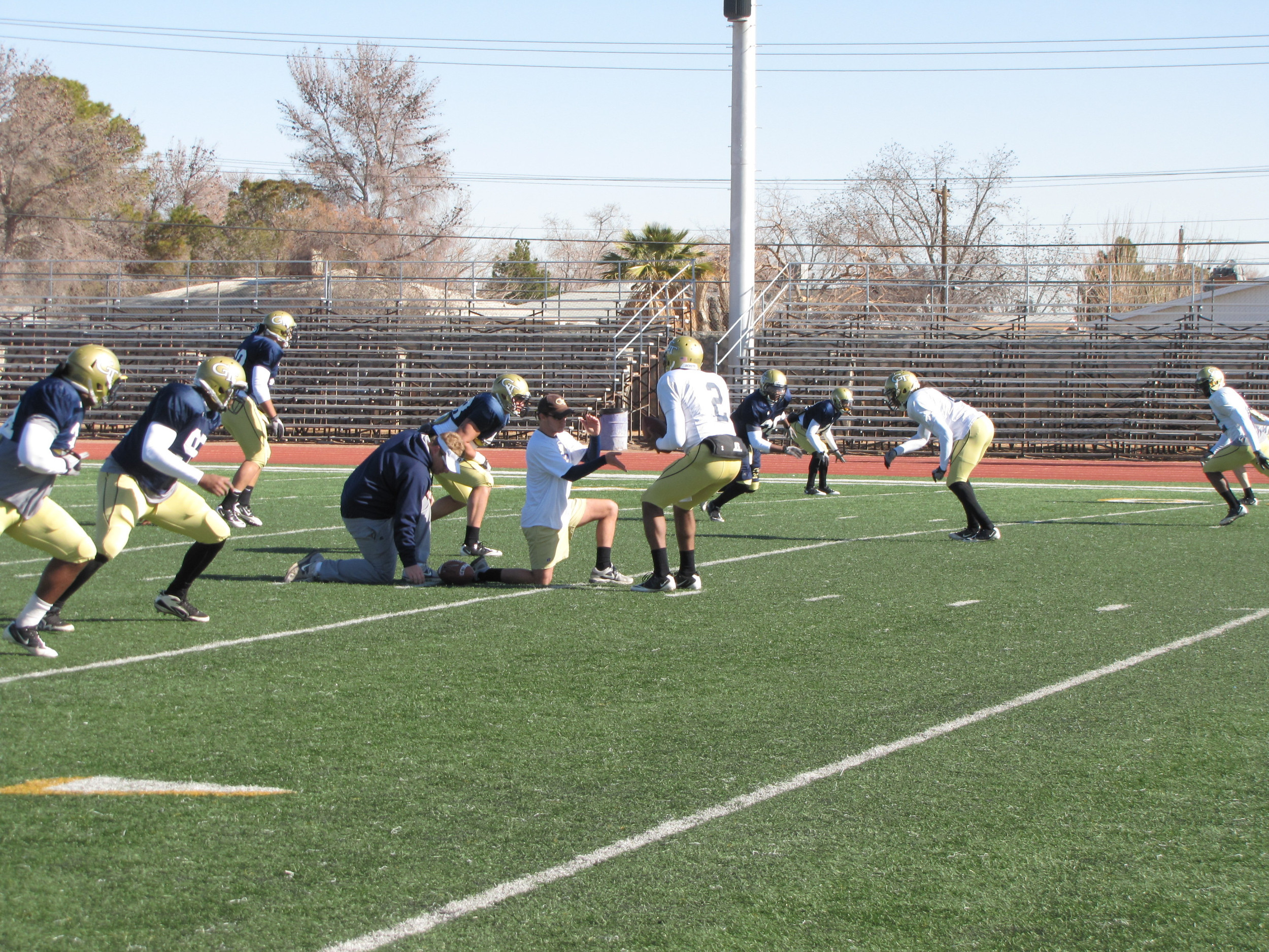 Georgia Tech Football Practice - Sun Bowl Day 2
