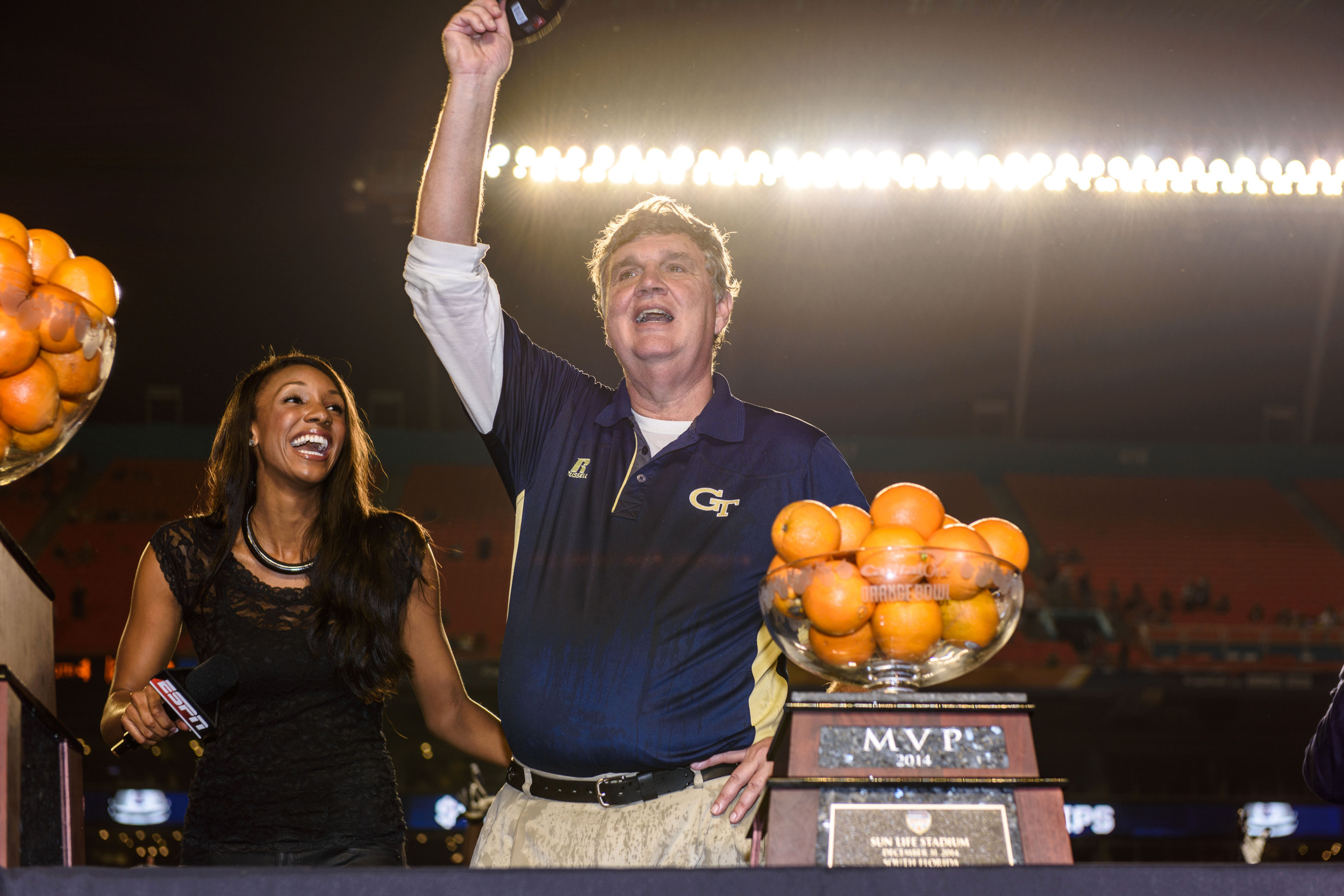 Coach Paul Johnson