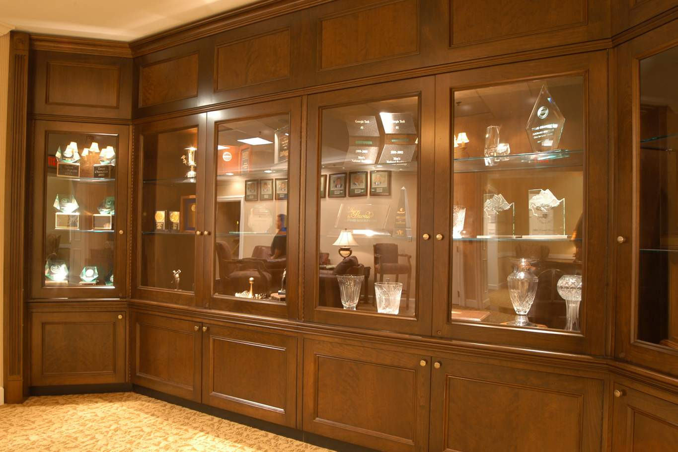 Dellinger Golf CenterTrophy Case