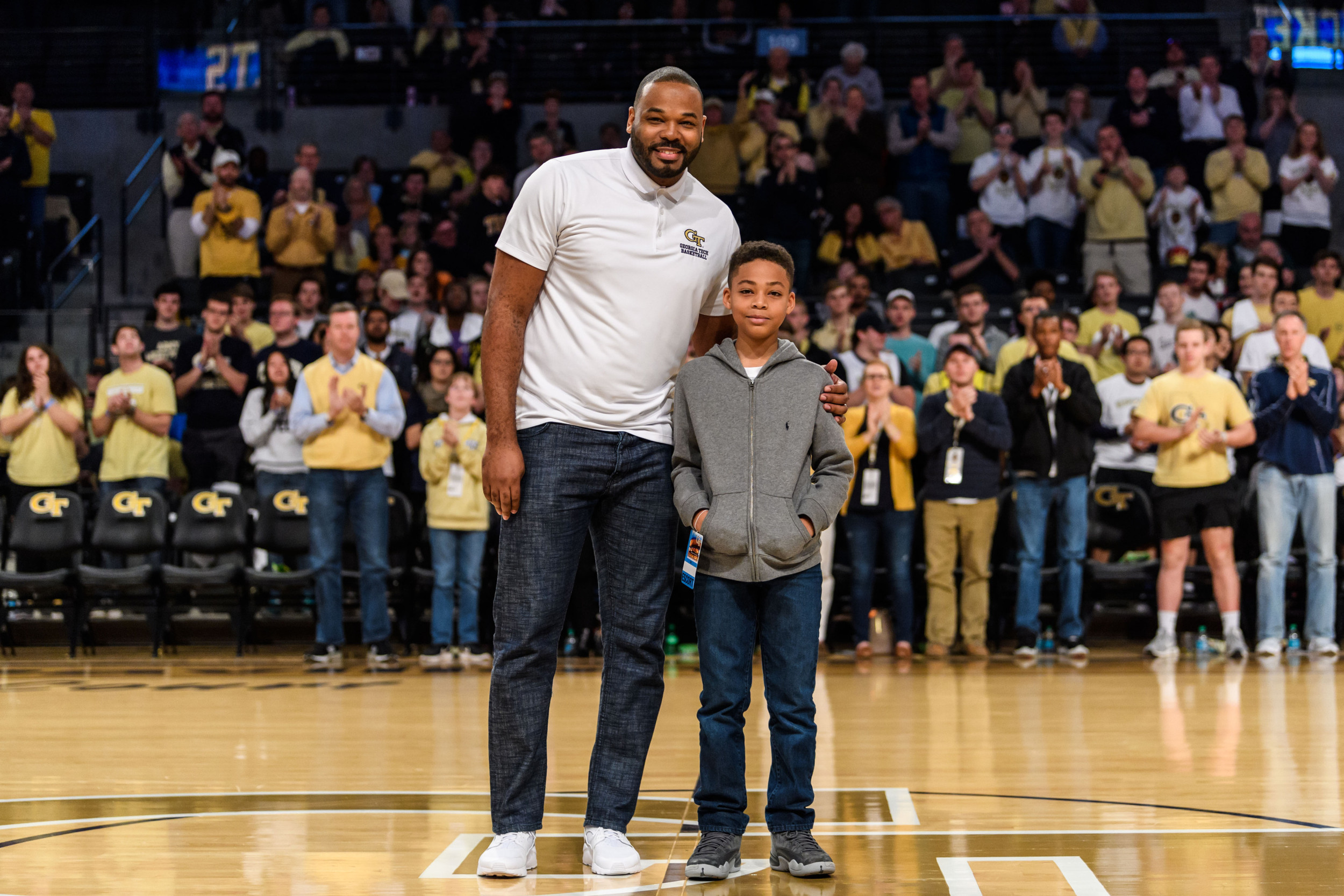 B.J. Elder and son