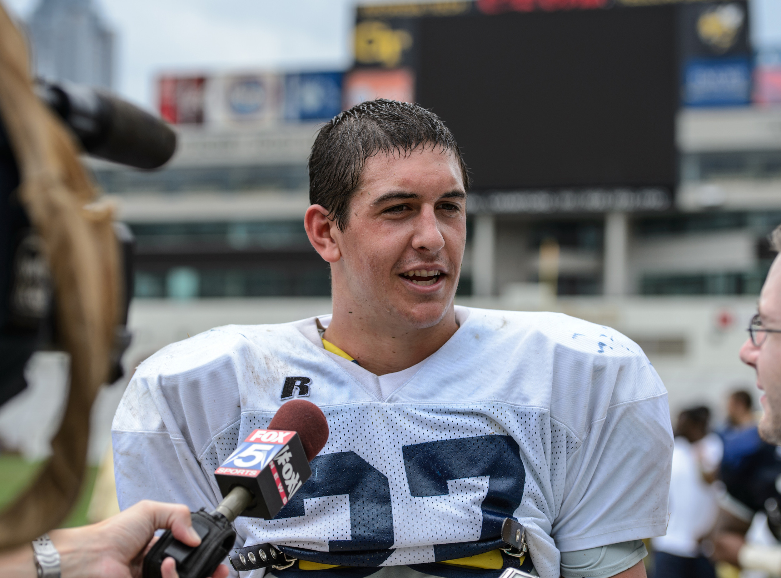 Zach Laskey (37) - 2012 Scrimmage #1