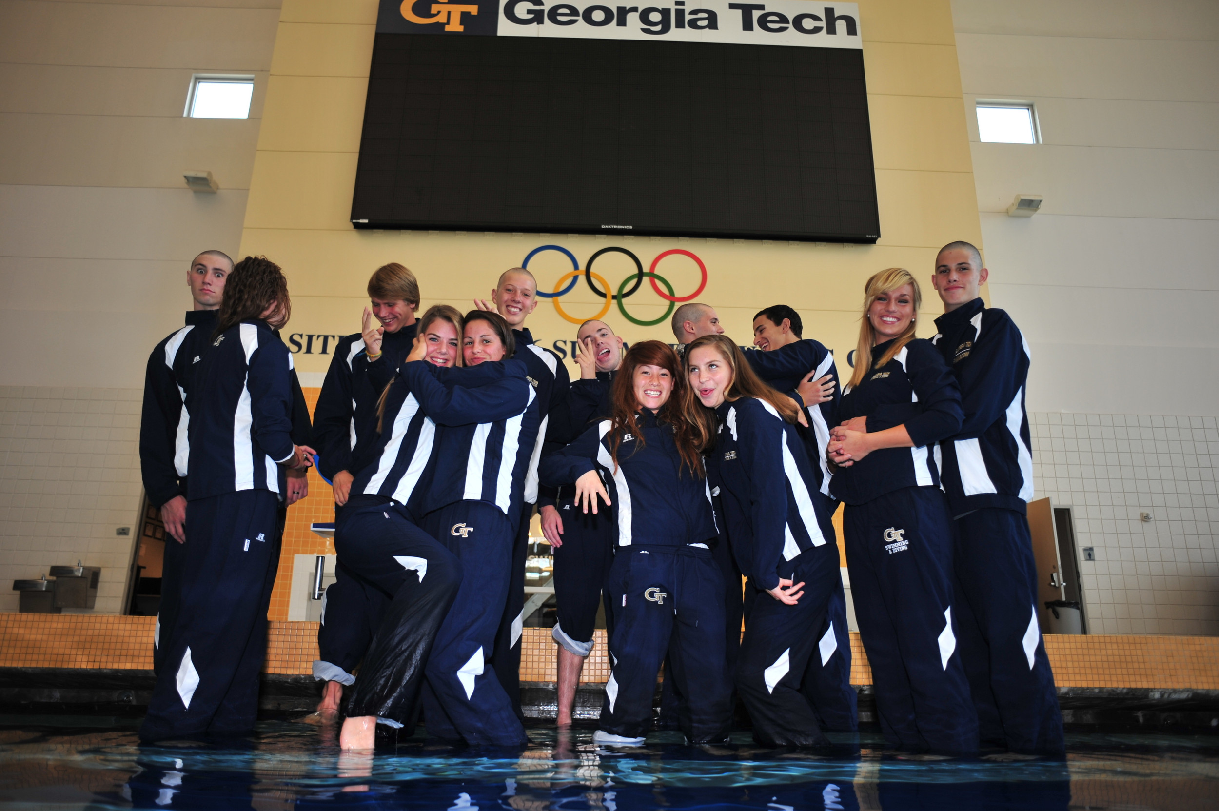 Swim Team Freshman Silly