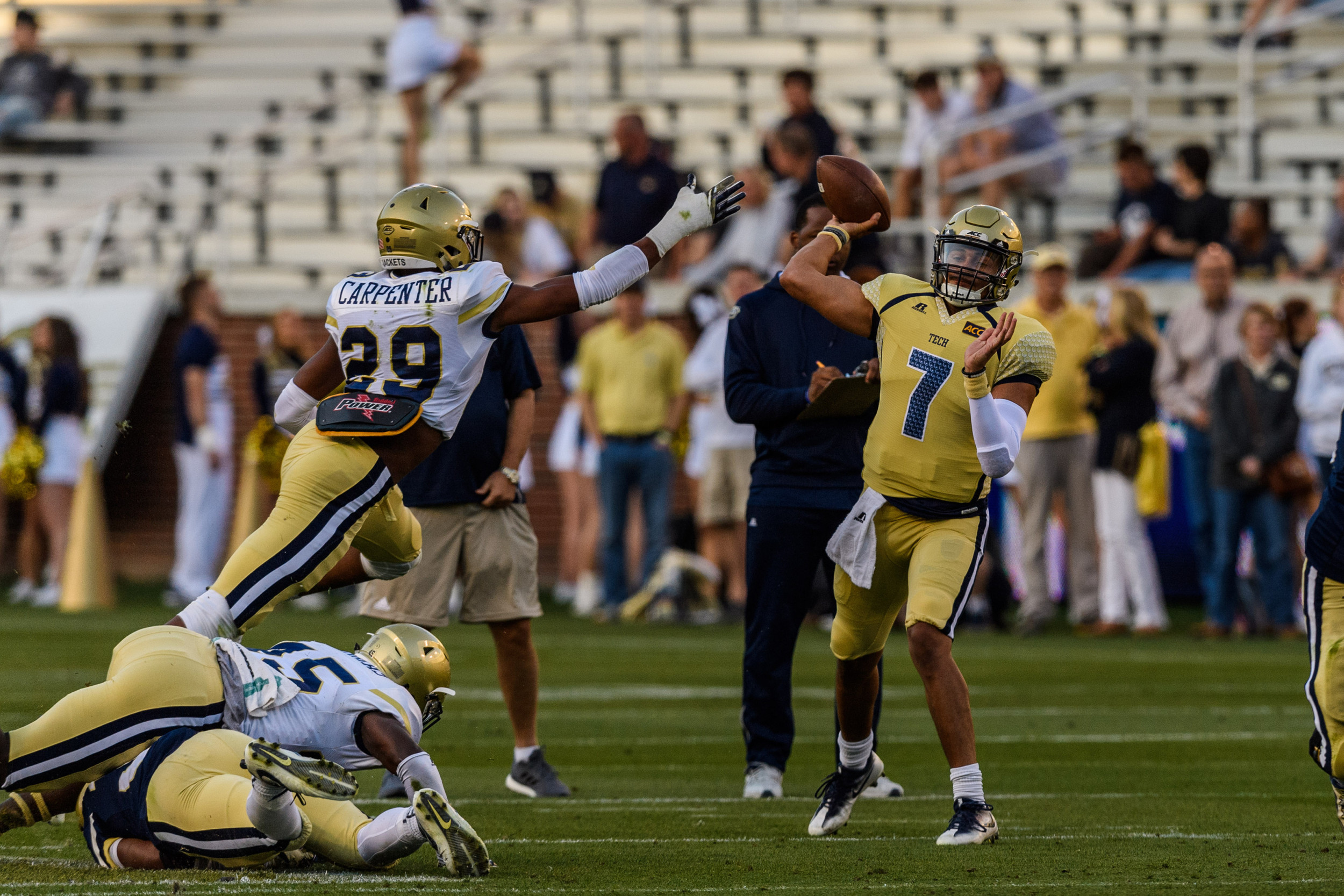 Tariq Carpenter (29), Lucas Johnson (7)