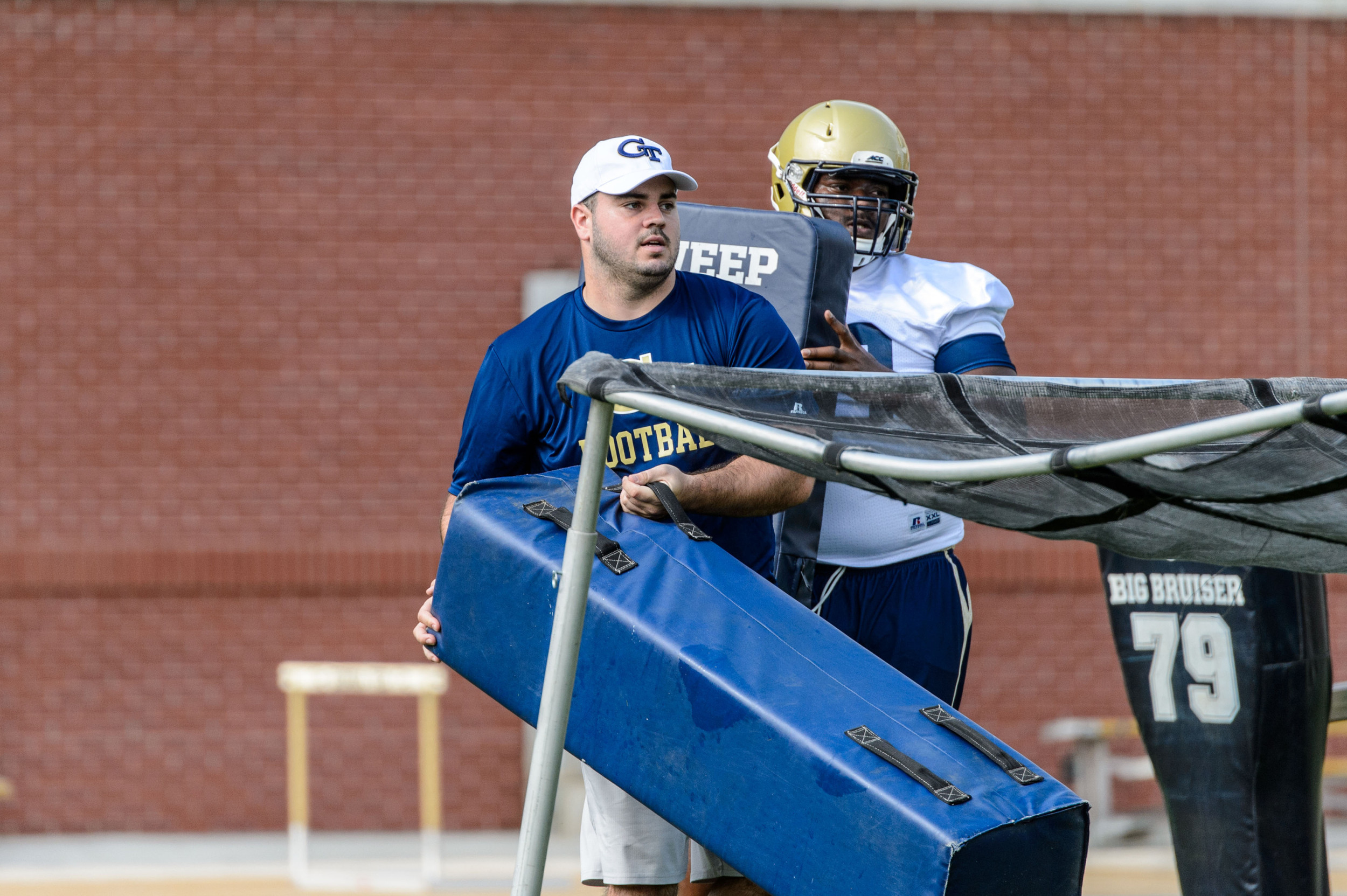 Graduate Assistant Coach Blake DeBartola
