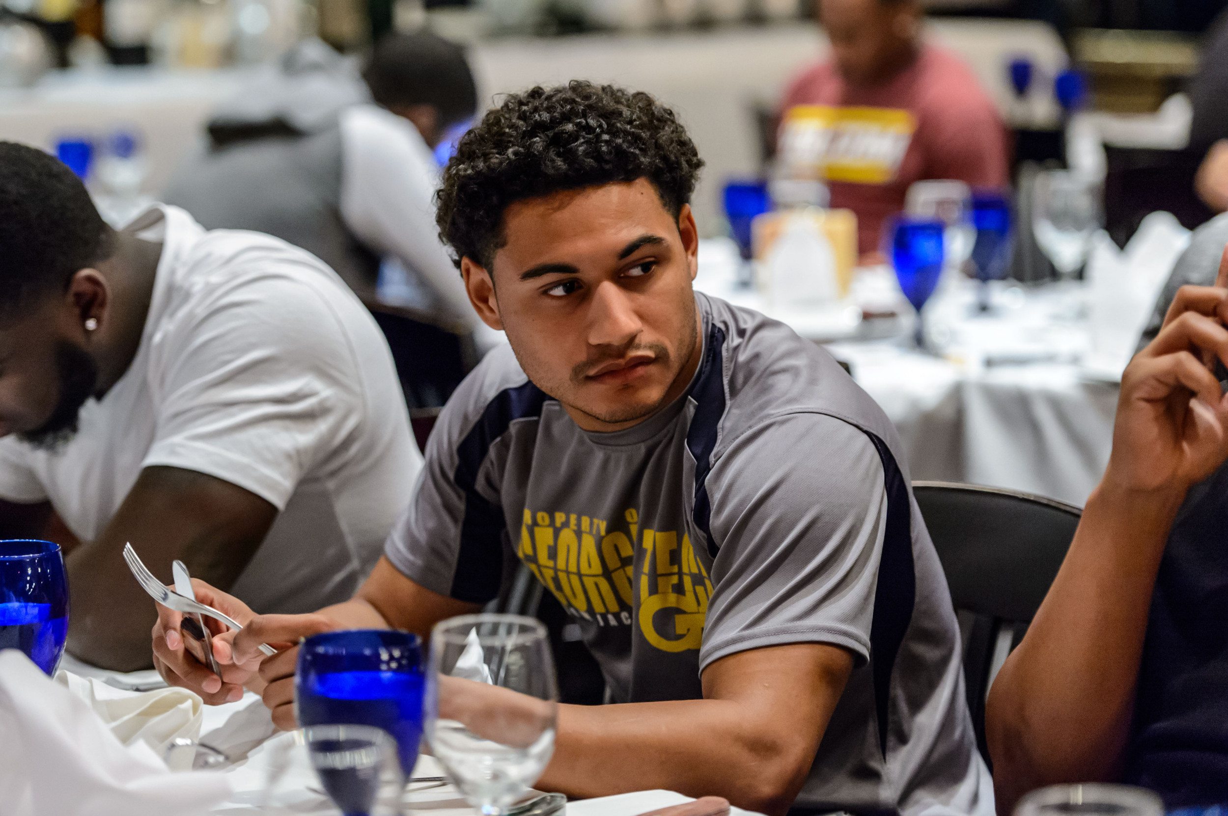 The Yellow Jackets feasted at Texas De Brazil in South Beach