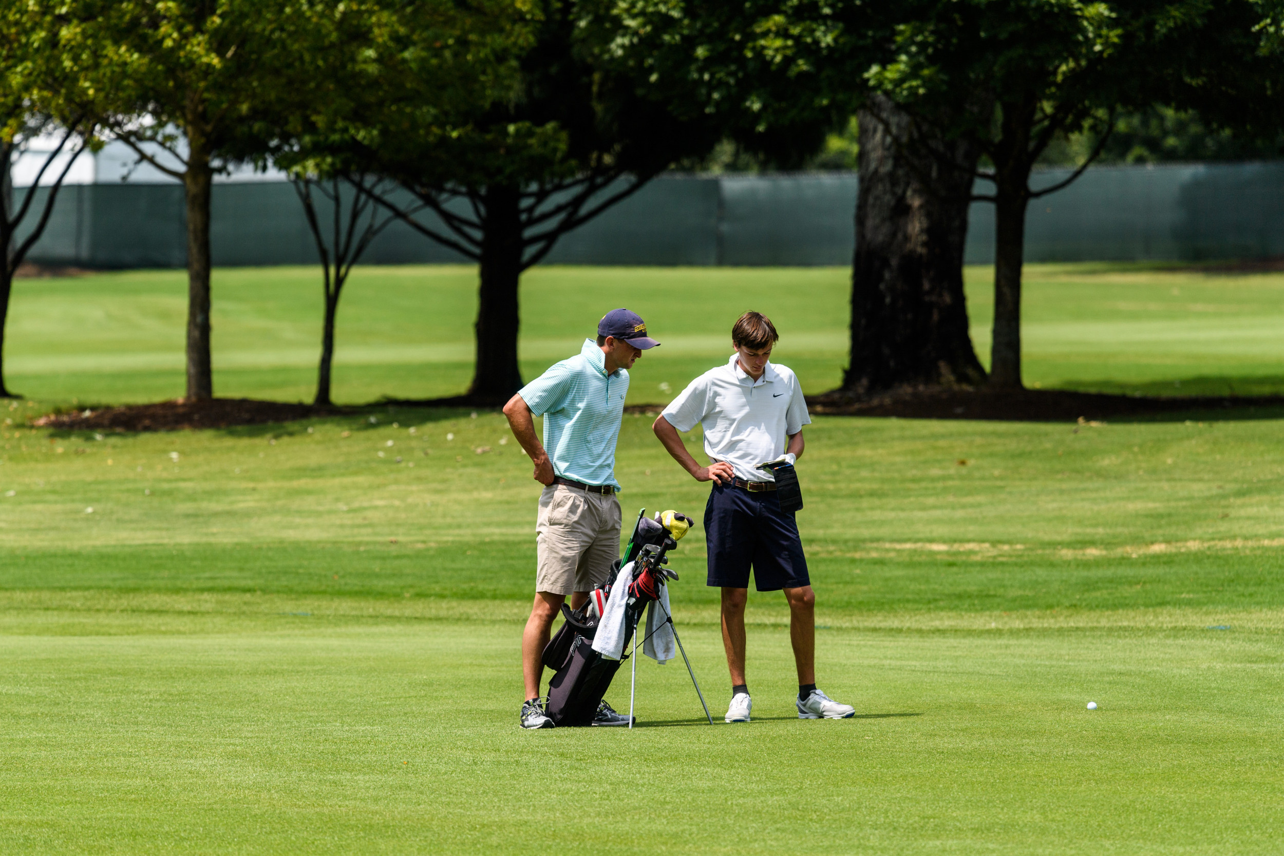 Drew McGee - Luke Schniederjans - Georgia Tech Golf Qualifying August 28, 2016